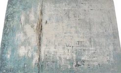KARE Teppich Abstract Hellblau 170x240cm