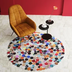 KARE Teppich Circle Multi Ø150cm