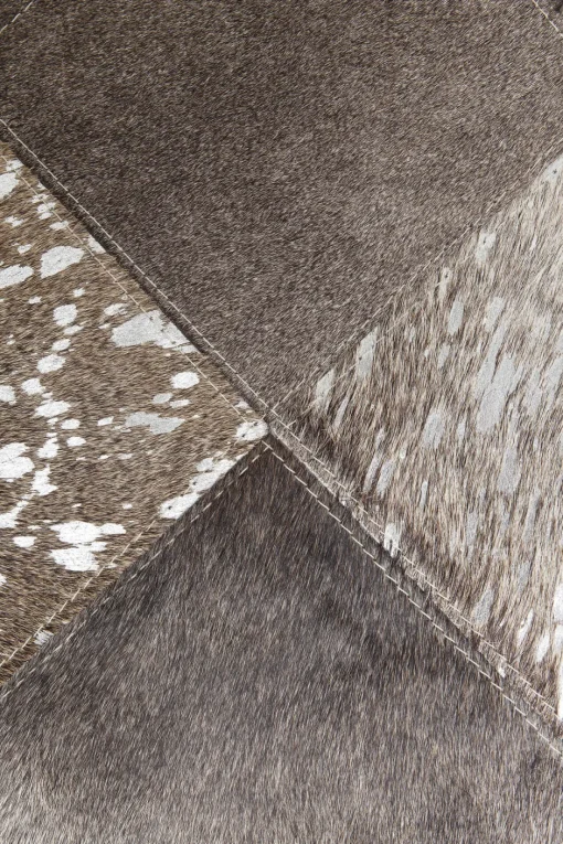 KARE Teppich Cosmo Grau Fur 170x240cm