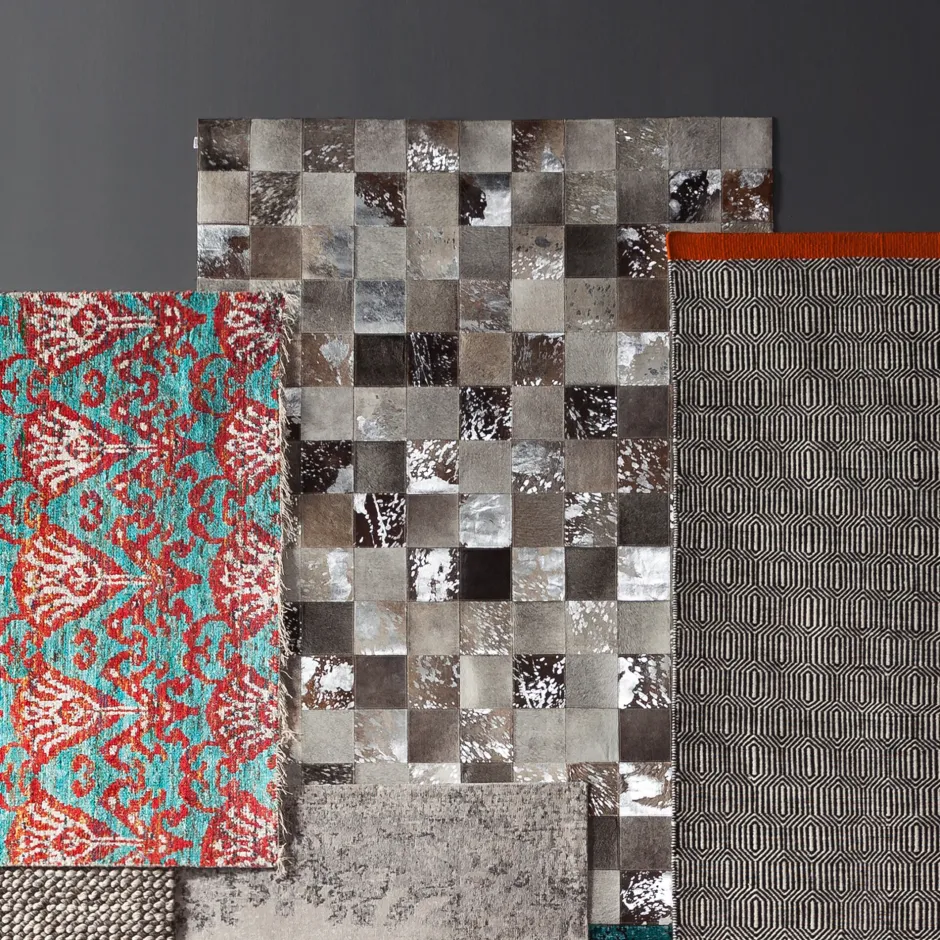 KARE Teppich Cosmo Grey Fur 200x300cm