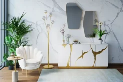 KARE Teppich Cosy Classic Creme 170x240cm