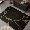 KARE Teppich Fulmine Schwarz 170x240cm