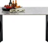 KARE Tisch Bilbao Oho Schwarz 180x90cm