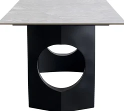 KARE Tisch Bilbao Oho Schwarz 180x90cm