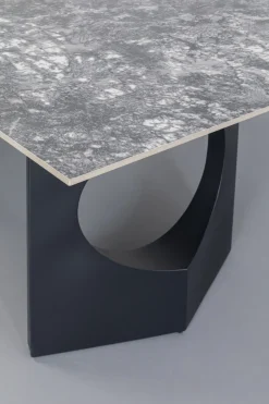 KARE Tisch Bilbao Oho Schwarz 180x90cm
