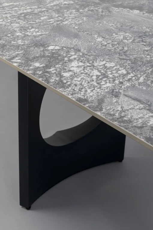 KARE Tisch Bilbao Oho Schwarz 180x90cm