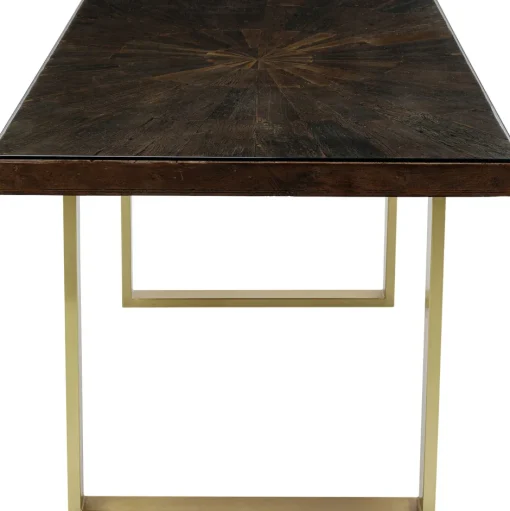 KARE Tisch Conley Brass 180x90cm