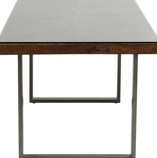 KARE Tisch Conley Rohstahl 180x90