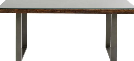 KARE Tisch Conley Rohstahl 180x90