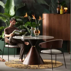 KARE Tisch Cono Keramik Ø120cm