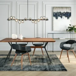 KARE Tisch Downtown Walnuss 180x90cm
