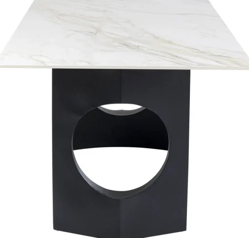 KARE Tisch Eternity Oho Schwarz Keramik 180x90cm