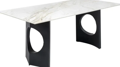KARE Tisch Eternity Oho Schwarz Keramik 180x90cm