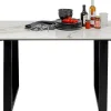KARE Tisch Eternity Schwarz 160x80cm