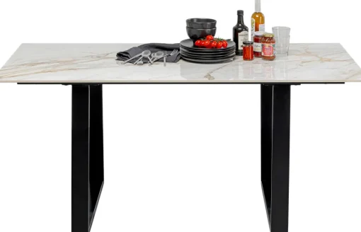 KARE Tisch Eternity Schwarz 160x80cm