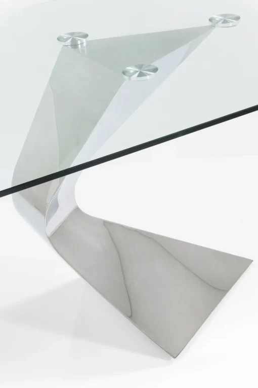 KARE Tisch Gloria Chrom 200x100cm
