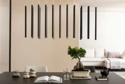 KARE Tisch Gloria Schwarz Keramik Schwarz 200x100cm