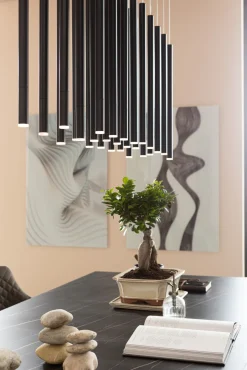 KARE Tisch Gloria Schwarz Keramik Schwarz 200x100cm