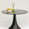 KARE Tisch Grande Possibilita Smoke Glas Ø110cm