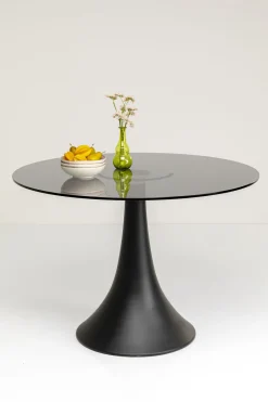 KARE Tisch Grande Possibilita Smoke Glas Ø110cm