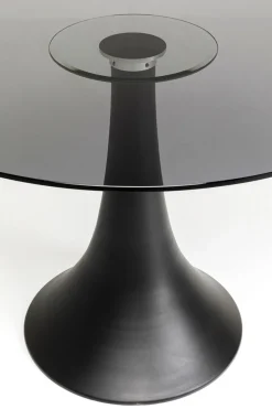 KARE Tisch Grande Possibilita Smoke Glas Ø110cm