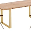 KARE Tisch Harmony Brass 200x100
