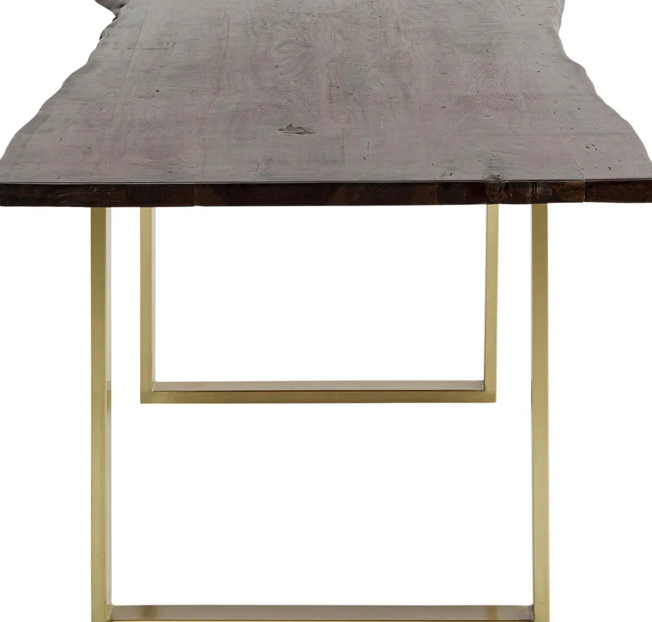KARE Tisch Harmony Dunkel Brass 160x80