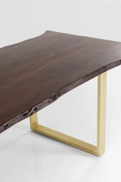 KARE Tisch Harmony Dunkel Brass 160x80