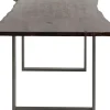 KARE Tisch Harmony Dunkel Rohstahl 160x80