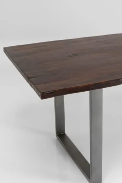 KARE Tisch Harmony Dunkel Rohstahl 160x80