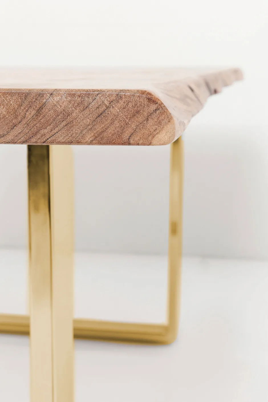 KARE Tisch Harmony Messing 160x80