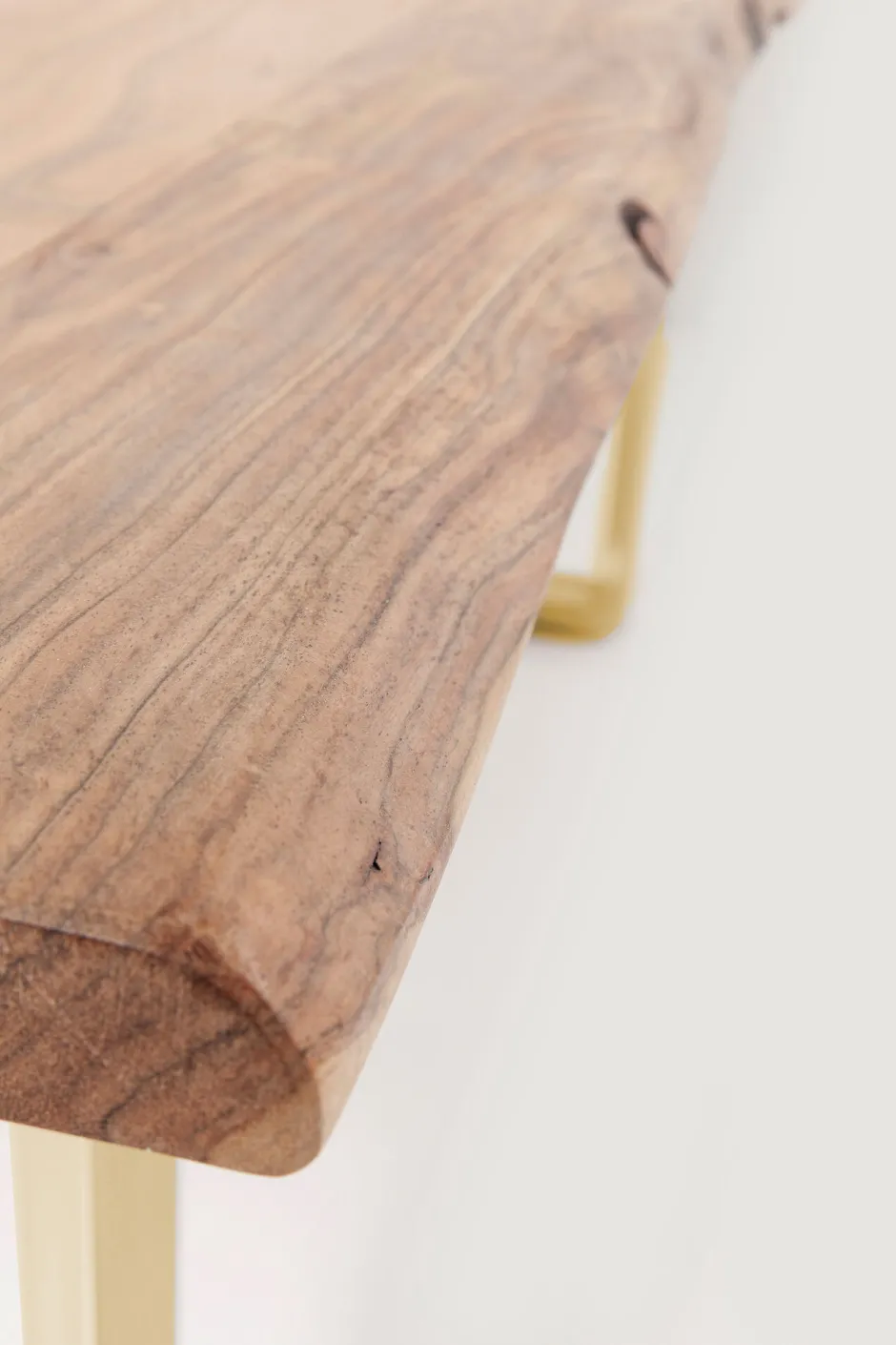 KARE Tisch Harmony Messing 160x80