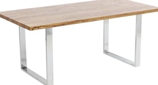 KARE Tisch Jackie Eiche Chrom 200x100