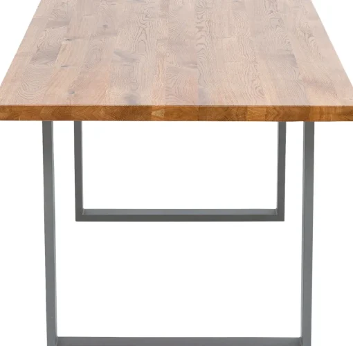 KARE Tisch Jackie Eiche Rohstahl 200x100