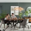 KARE Tisch Roots Dark 220x100cm