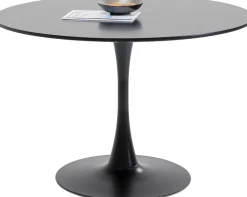 KARE Tisch Schickeria Schwarz Ø110