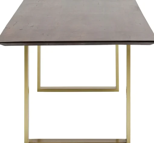 KARE Tisch Symphony Dunkel Brass 160x80