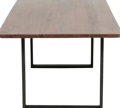 KARE Tisch Symphony Dunkel Rohstahl 180x90