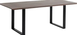 KARE Tisch Symphony Dunkel Schwarz 180x90