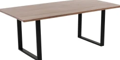 KARE Tisch Symphony Dunkel Schwarz 160x80