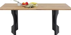 KARE Tisch Symphony Oho Schwarz 180x90cm
