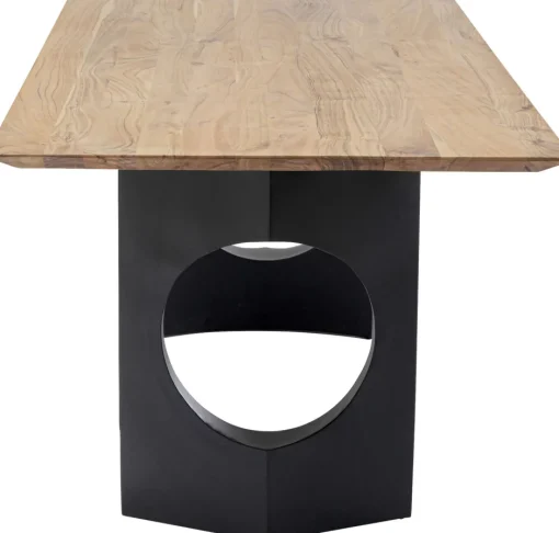 KARE Tisch Symphony Oho Schwarz 180x90cm