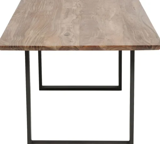 KARE Tisch Symphony Rohstahl 160x80
