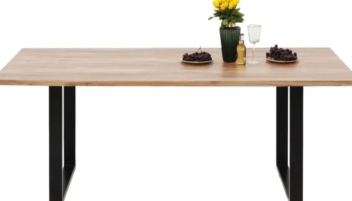 KARE Tisch Symphony Schwarz 160x80