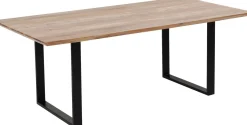 KARE Tisch Symphony Schwarz 160x80