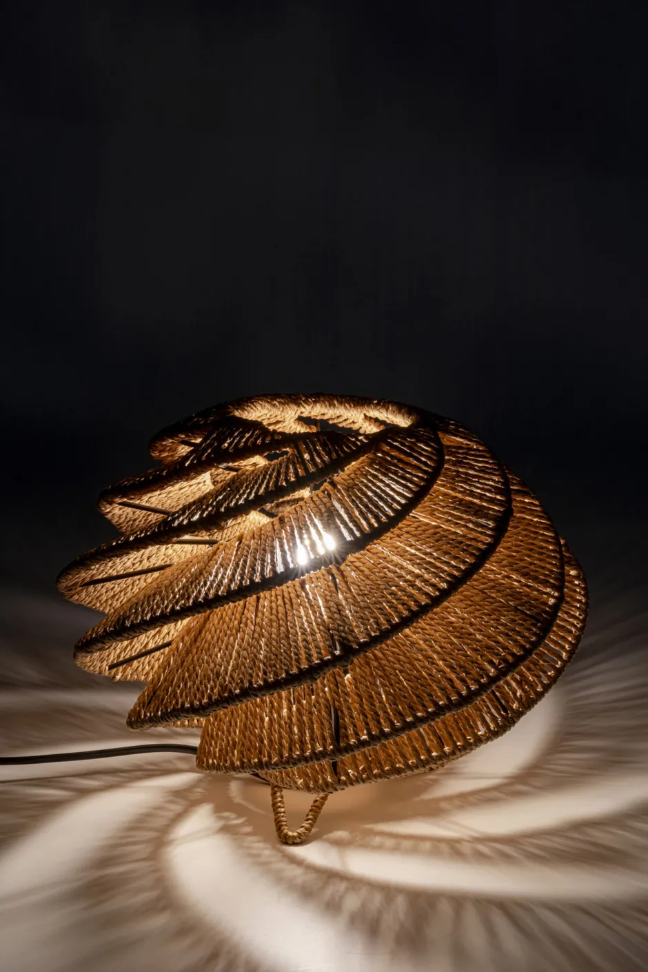 KARE Tischleuchte Aloha Whirl 40cm