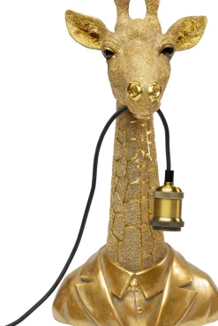 KARE Tischleuchte Animal Giraffe Gold 50cm