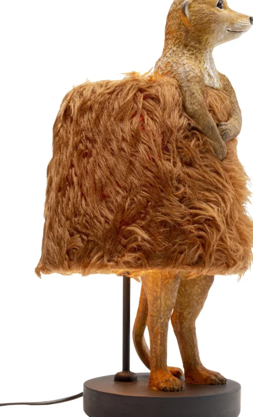KARE Tischleuchte Animal Meerkat Fur 50cm