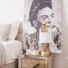 KARE Tischleuchte Animal Rabbit Gold/Weiß 68cm