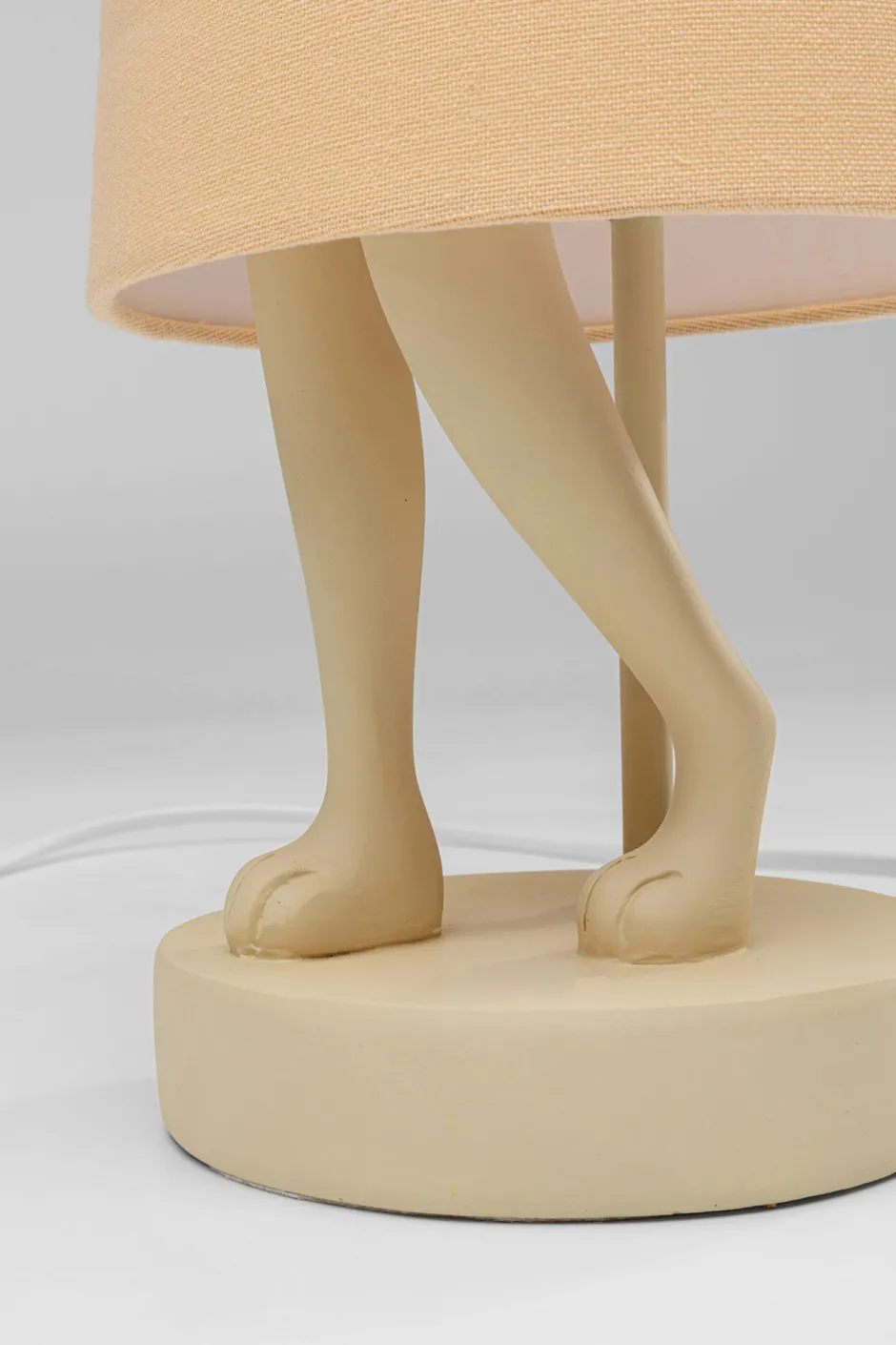 KARE Tischleuchte Animal Rabbit Peach 50cm